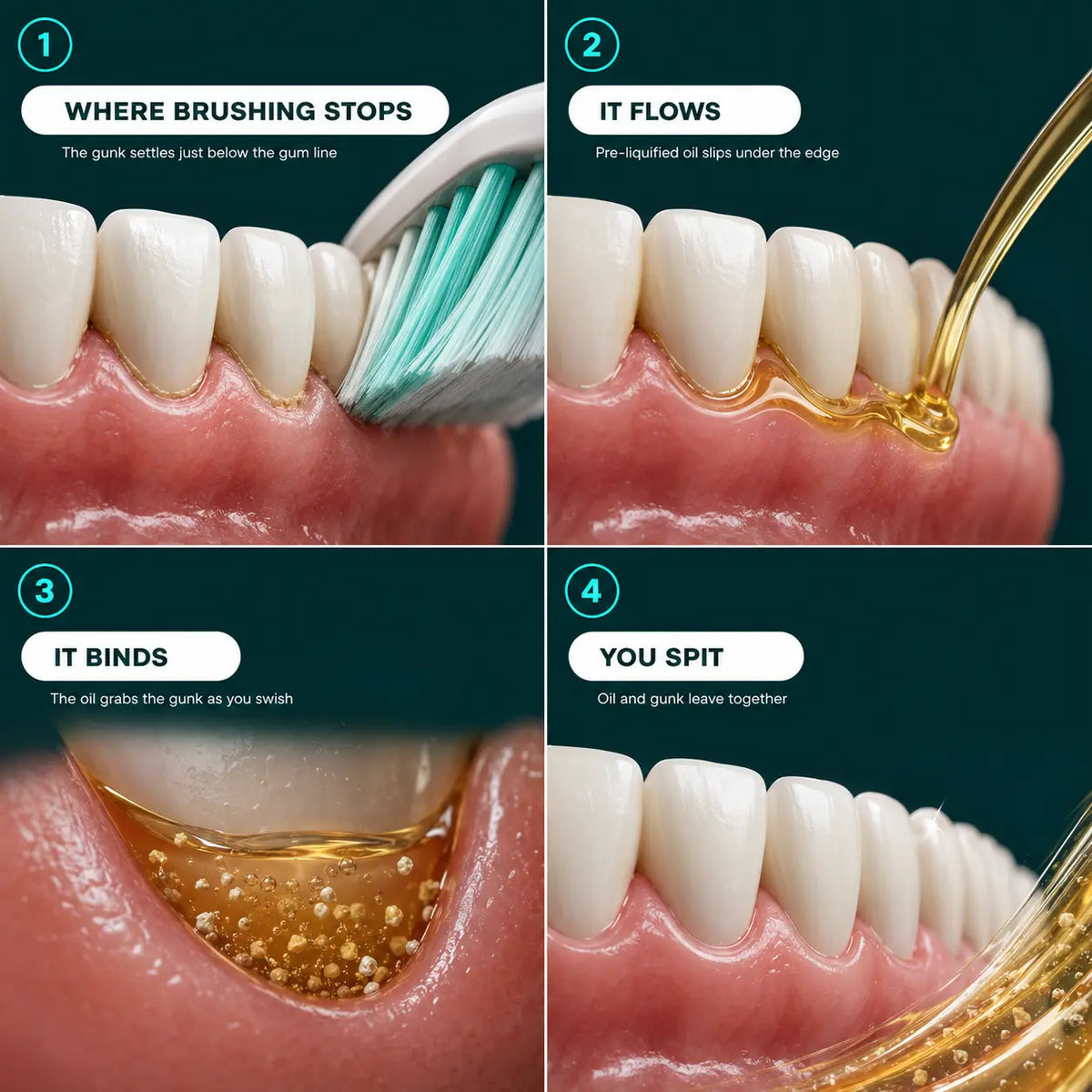 Healthy Teeth & Gums Organic Pulling Oil