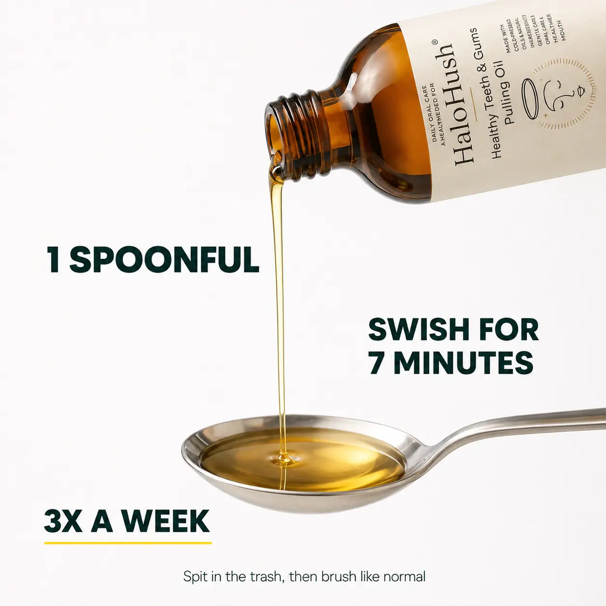 Healthy Teeth & Gums Organic Pulling Oil